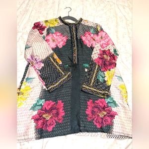 Johnny Was long sleeve tunic